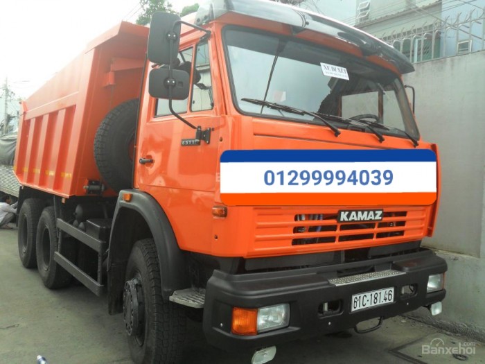 Xe Ben Kamaz 15 tấn 65115 thùng 13m3 trả góp lãi suất thấp giao xe toàn quốc