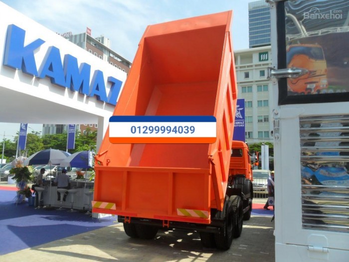 Xe Ben Kamaz 15 tấn 65115 thùng 13m3 trả góp lãi suất thấp giao xe toàn quốc