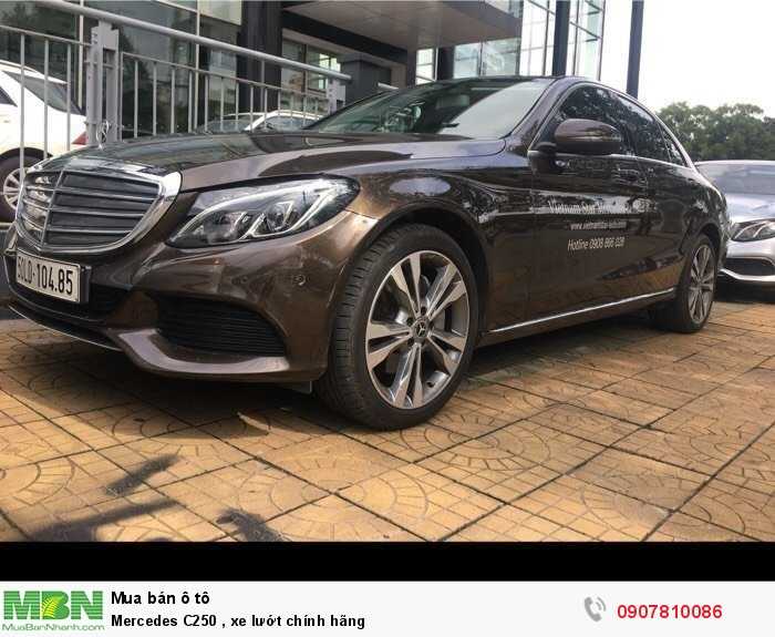 Mercedes C250 , xe lướt chính hãng