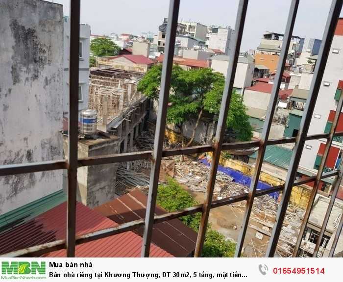 Bán nhà riêng tại Khương Thượng, DT 30m2, 5 tầng, mặt tiền 4.5m, Cần  bán nhà riêng tại Khương Thượng