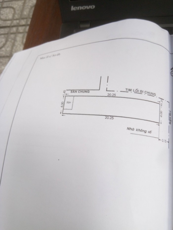 Bán Nhà Góc 2Mt hẻm 8m Đường Thoại Ngọc Hầu.Dt4x20m nhà nát