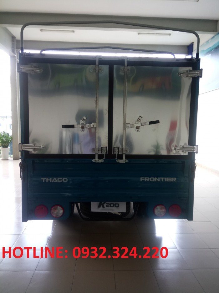 Xe tải 1.9 tấn  KIA K200. Động cơ, số, cầu HYUNDAI. Xe tại Bình Dương