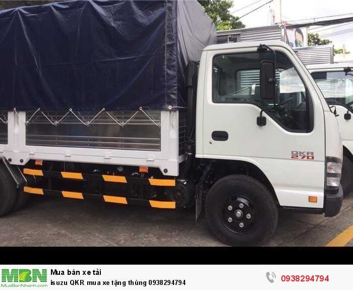 isuzu QKR mua xe tặng thùng