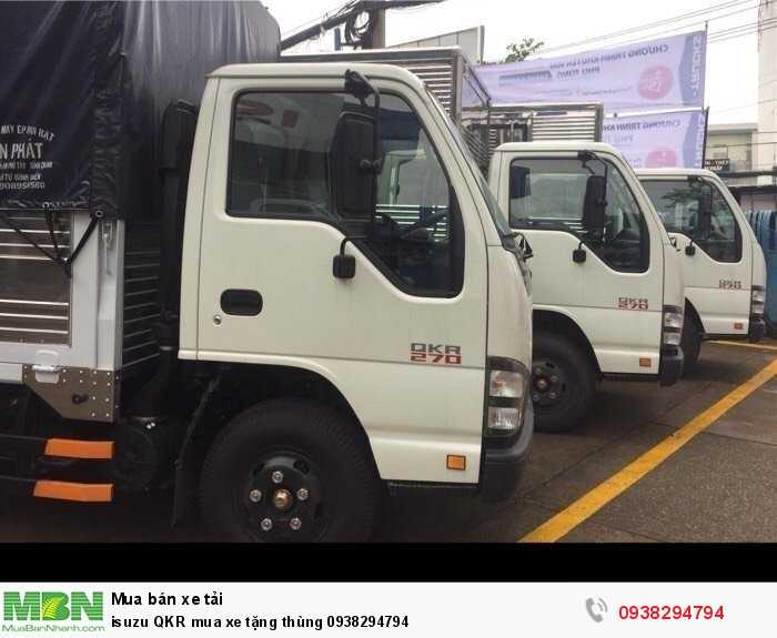 isuzu QKR mua xe tặng thùng