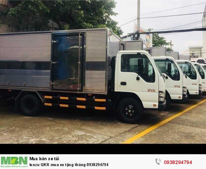 isuzu QKR mua xe tặng thùng