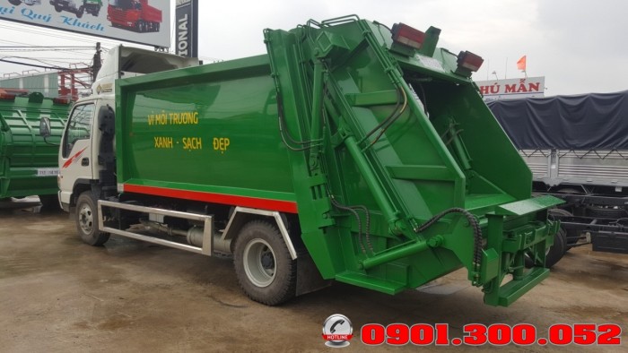 Giá xe cuốn ép rác Jac HFC1061K3 9 khối - 9m3