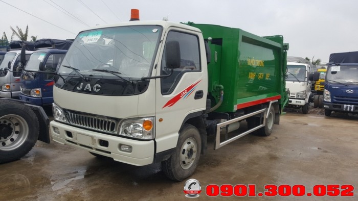 Giá xe cuốn ép rác Jac HFC1061K3 9 khối - 9m3