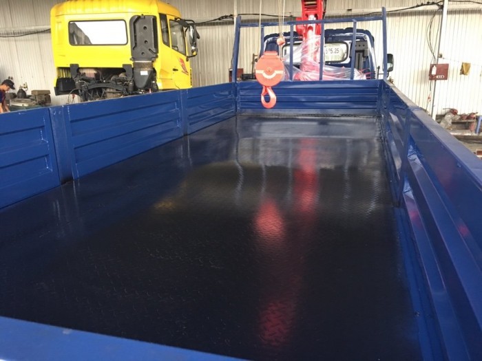 Xe tải gắn cẩu Hyundai HD120SL gắn cẩu UNIC 3 tấn 4 khúc