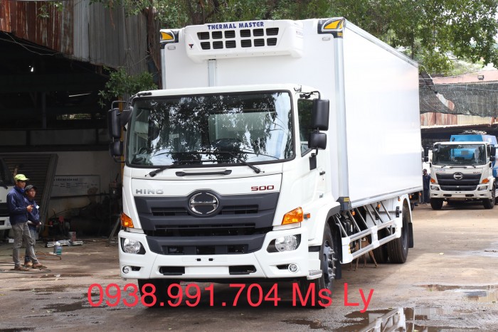 Xe tải Hino 8 tấn thùng đông lạnh