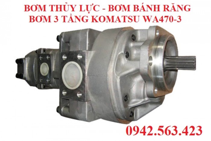 Bơm thủy lực Komatsu WA450-3
