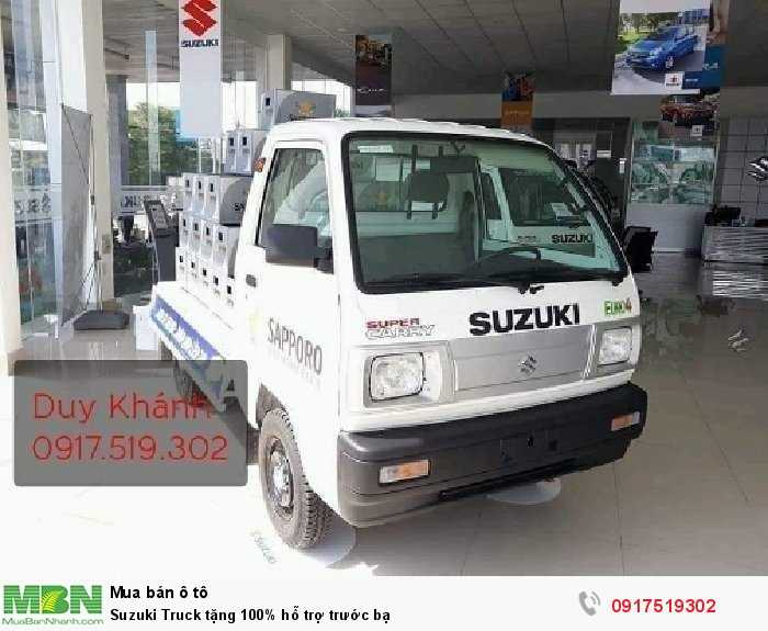 Suzuki Truck tặng 100% hỗ trợ trước bạ