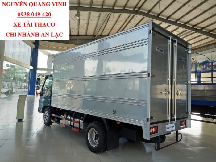 Xe Tải Thaco Ollin 360 - Thaco Trường Hải - Ga Cơ 2017 - Tải 2,2 T - Thùng Dài 4m25 - Còn 1 Xe Duy Nhất