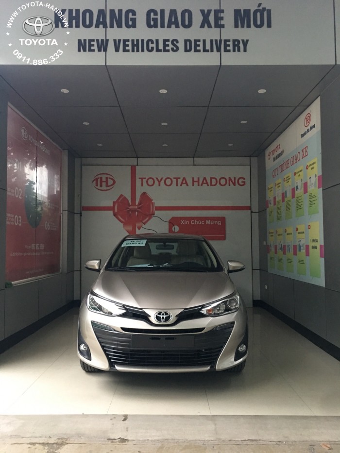 Bán xe Toyota Vios 1.5G 2018 - 2019 (Bản cao cấp) - Giá Tốt, Ưu đãi lớn phụ kiện