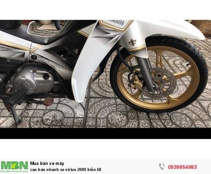 Cần bán nhanh xe Sirius 2009 biển 68