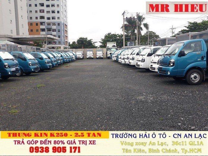 Bán Xe Kia Thaco K250, Kia Ga Điện  Đời 2018, Có Xe Giao Liền Và Hỗ Trợ Trả Góp