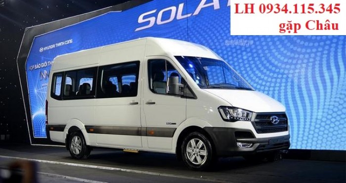 Chuyên cung cấp xe du lịch 16 chổ- HYUNDAI Solati- Nhập Khẩu- Trả góp 80%+ giá tốt Kiên Giang+SOLATI 16 Chổ