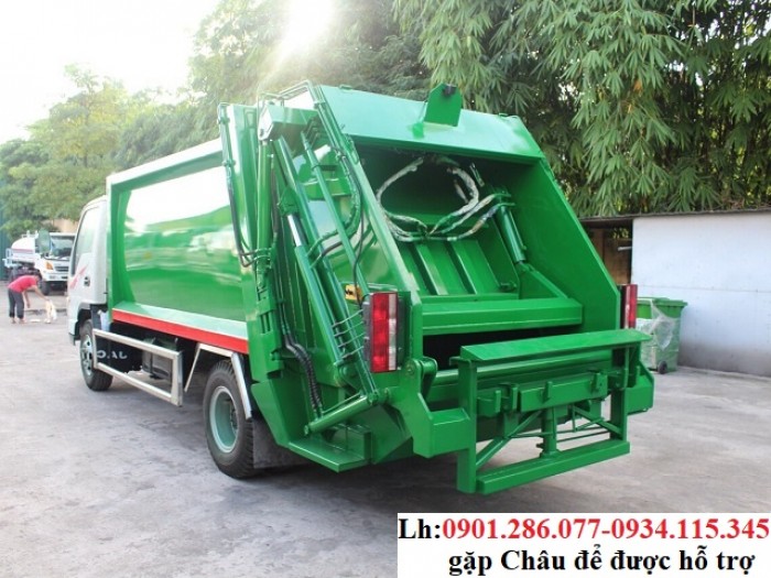 Cần bán gấp xe tải- xe rác JAC 9 khối- Jac HFC1061K3- Trả góp 80%+ xetai JAC+ Kiên Giang xe tải