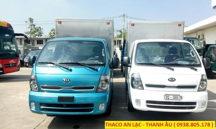 Bán xe tải K200 máy dầu đời 2018, bảo hành 3 năm hoặc 100.000 Km.