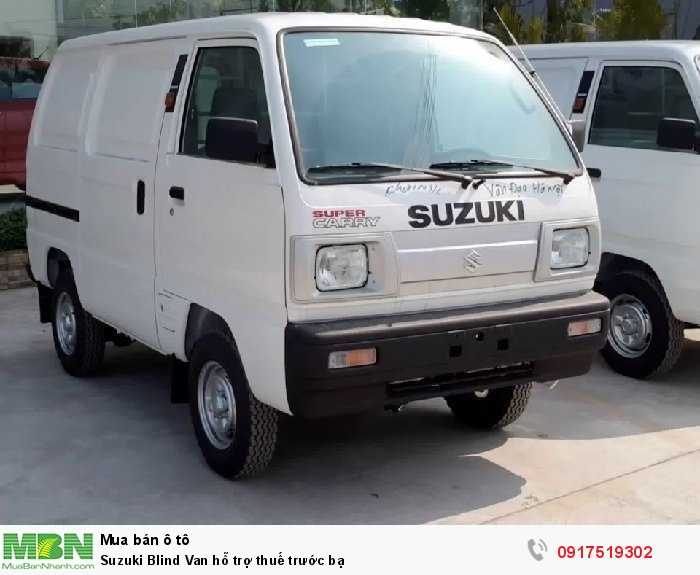 Suzuki Blind Van hỗ trợ thuế trước bạ