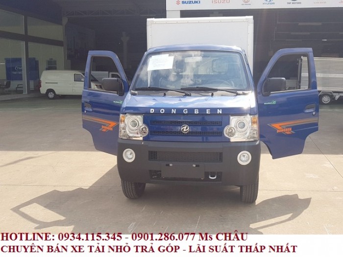 Ưu điểm của xe tải Dongben 870kg  - dongben 790kg thùng compusite sản xuất 2018