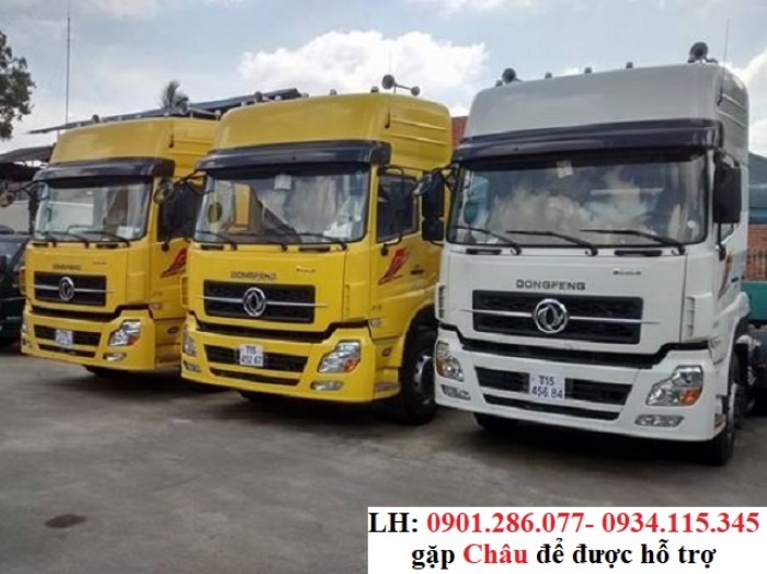 Bán Xe tải Dongfeng 4 Chân - 17.9 Tấn - 18 tấn Hoàng Huy nhập khẩu+xe mới 100%+ trả góp 80%