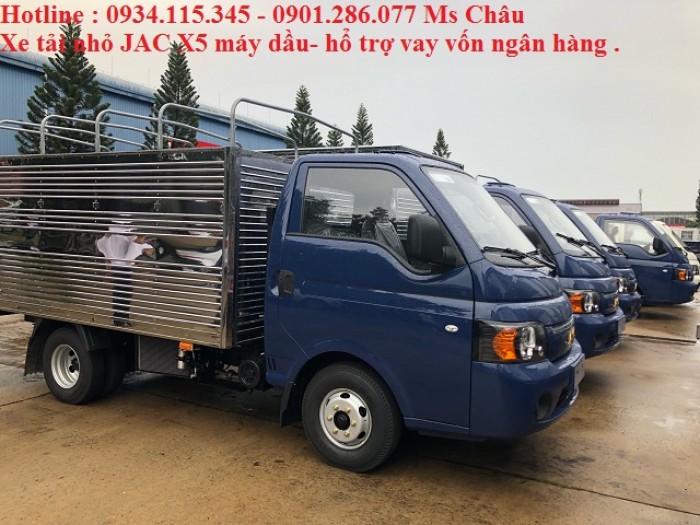 Thống số kỷ thuật xe tải JAC X5 ( jac 990kg ) Euro4 = máy dầu xe mới 2018