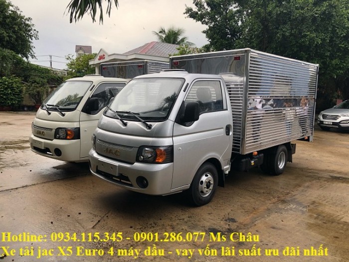 Thống số kỷ thuật xe tải JAC X5 ( jac 990kg ) Euro4 = máy dầu xe mới 2018