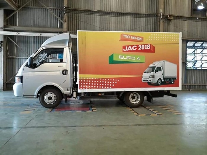 Thống số kỷ thuật xe tải JAC X5 ( jac 990kg ) Euro4 = máy dầu xe mới 2018