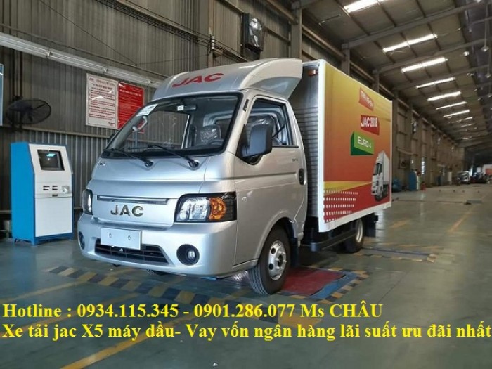 Thống số kỷ thuật xe tải JAC X5 ( jac 990kg ) Euro4 = máy dầu xe mới 2018