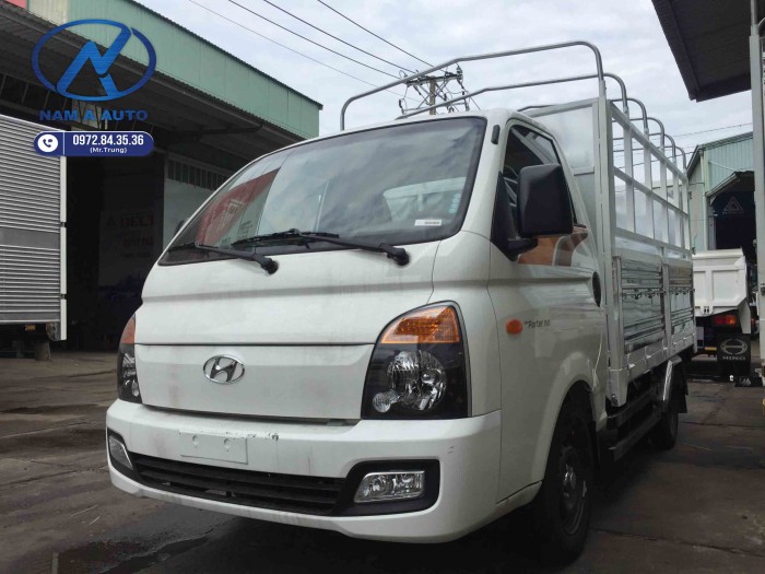 Xe Tải Huyndai Porter H150 Thùng Mui Bạt
