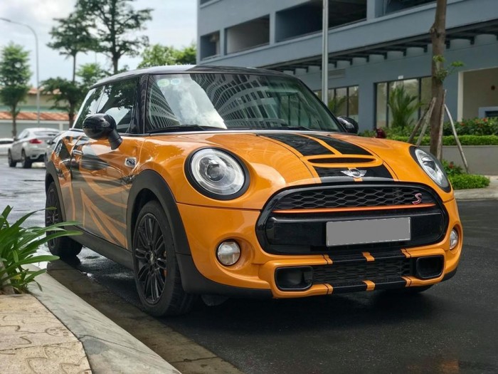 Mini copper S 2016 tự động vàng cam cực độc