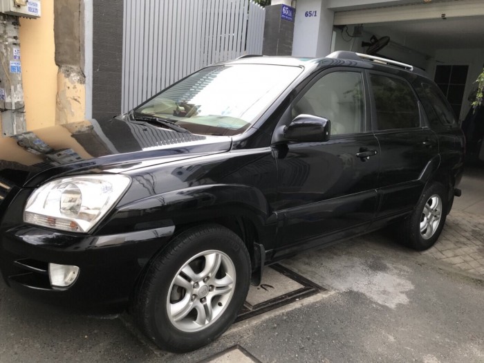 Xe Kia Spotage 2006 MT máy dầu, màu đen nhập khẩu