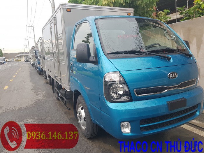 Bán xe KIA k200 tải trọng 1490kg, đời 2018, Euro4, động cơ Huynđai.