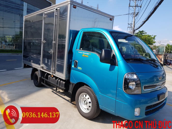 Bán xe KIA k200 tải trọng 1490kg, đời 2018, Euro4, động cơ Huynđai.