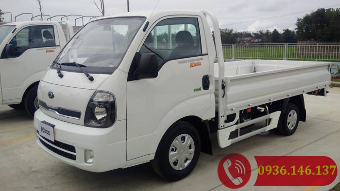 Bán xe KIA k200 tải trọng 1490kg, đời 2018, Euro4, động cơ Huynđai.