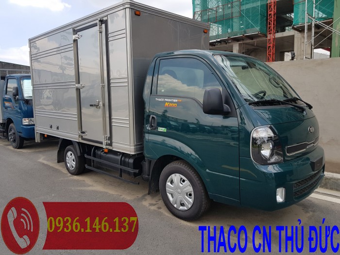 Bán xe KIA k200 tải trọng 1490kg, đời 2018, Euro4, động cơ Huynđai.