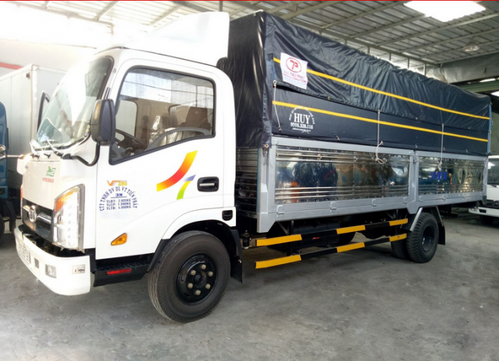 Xe tải VEAM VT260 1.9 tấn, thùng mui bạt dài 6m2 - Trả trước 100 triệu giao xe ngay
