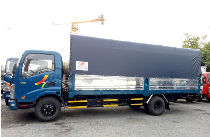 Xe tải VEAM VT260 1.9 tấn, thùng mui bạt dài 6m2 - Trả trước 100 triệu giao xe ngay