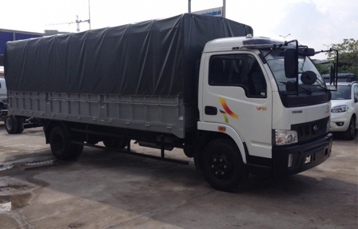 Xe tải Veam 7,5 tấn thùng dài 6,1m động cơ Hyundai công suất lớn
