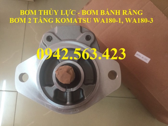 Bơm thủy lực bánh răng Komatsu WA180-1, WA180-3