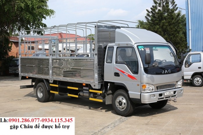 Chuyên bán Xe tải Jac 7.25 Tấn - xe tải nhẹ 7250kg + mua xe tải JAC/ Trả góp 80%+Thung Mui Bạt
