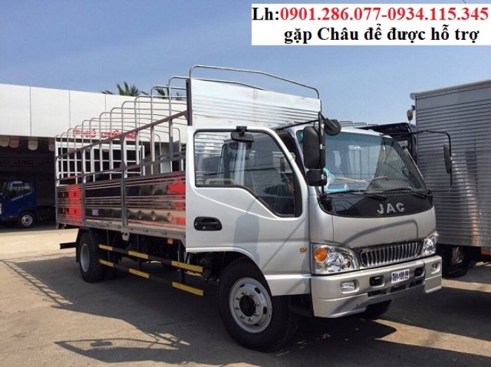 Xe tải Jac 8t4 thùng Bạt + bán xe tải 8.4 Tấn/ 8400kg+ Vay vốn 80%+ Kiên Giang đại lí JAC