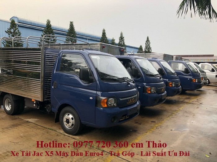 Đại lý chính hãng bán xe tải Jac X5 ( jac 990kg| jac 1T25| jac 1T49) Euro4 Tại Miền Tây