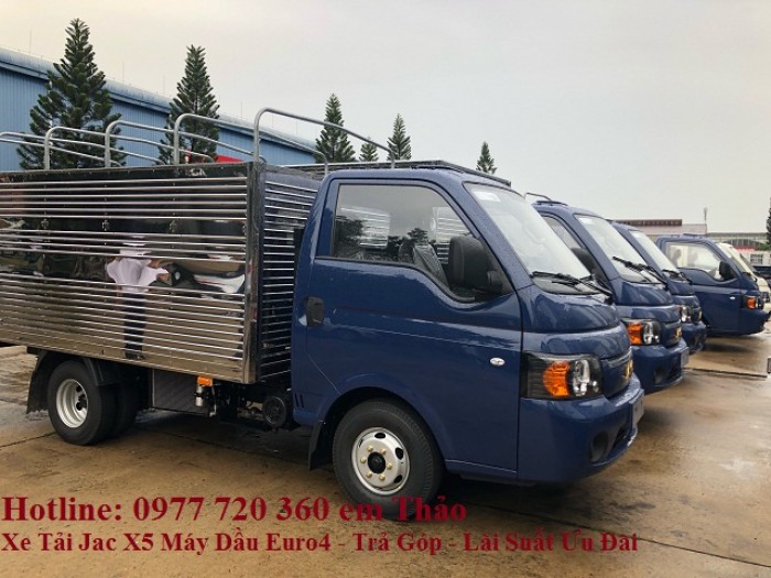 Đại lý chính hãng bán xe tải Jac X5 ( jac 990kg| jac 1T25| jac 1T49) Euro4 Tại Miền Tây