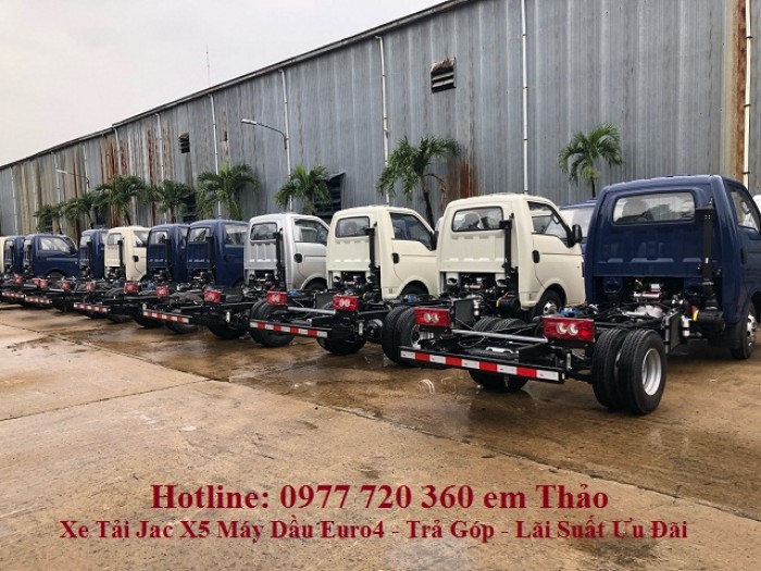 Đại lý chính hãng bán xe tải Jac X5 ( jac 990kg| jac 1T25| jac 1T49) Euro4 Tại Miền Tây