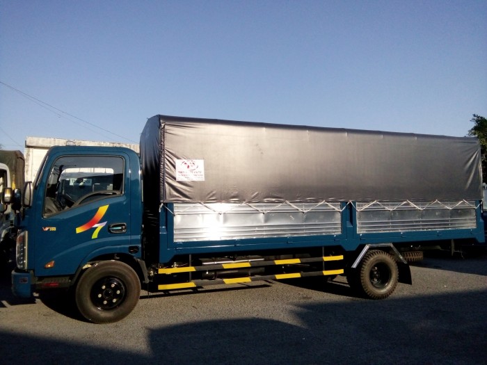 Xe tải Veam VT260-1 tải trọng 1,8 tấn, thùng dài 6,1m, trả trước 90tr nhận xe, xe 2018 máy ISUZU