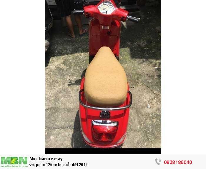 Vespa lx 125cc ie cuối đời 2012