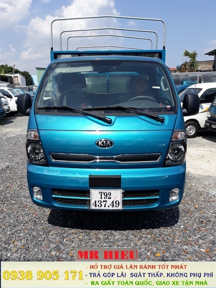 Bán Xe Tải Kia Thaco K200, Kia 2,49 Tấn Có Thùn Kín, Thùng Mui Bạt, Thùng Lửng
