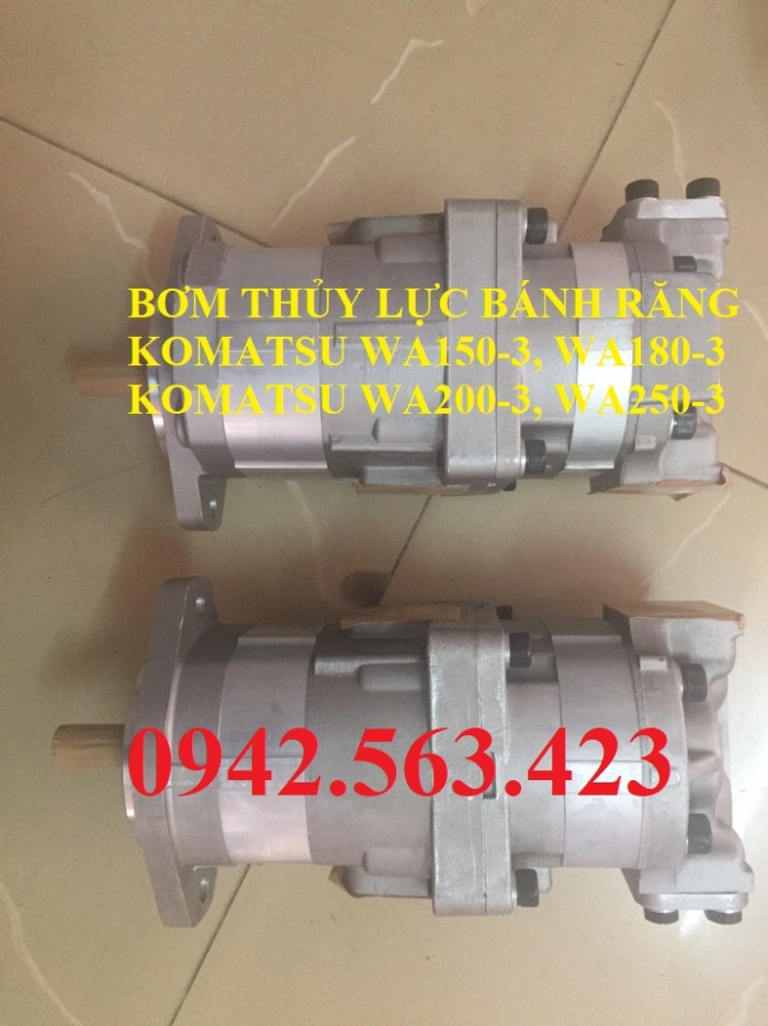 Bơm thủy lực Komatsu WA200-3, WA250-3