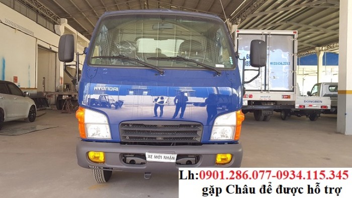 New Might N250 + Hyundai 2.5 tấn- xe tải 2500kg+ trả góp 80%+ xe Thùng Mui Bạt